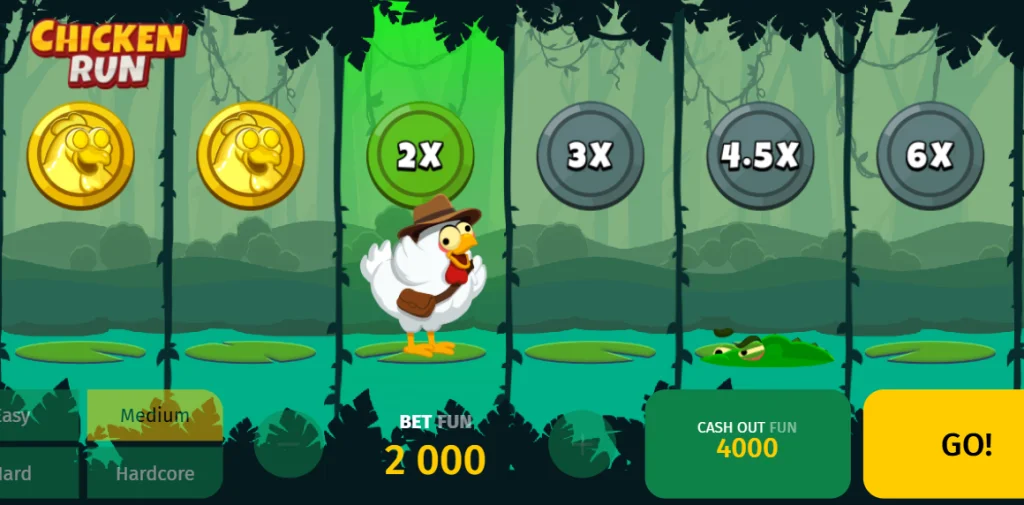 Chicken Run Game Process